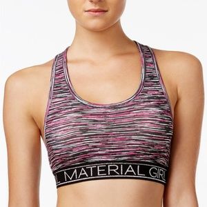 Material Girl Space Dye Sports Bra